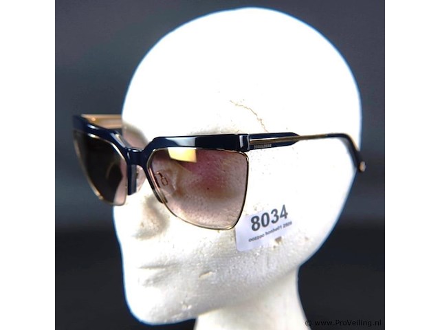 Dsquared dq 0288 52g donker havana - afbeelding 1 van  5