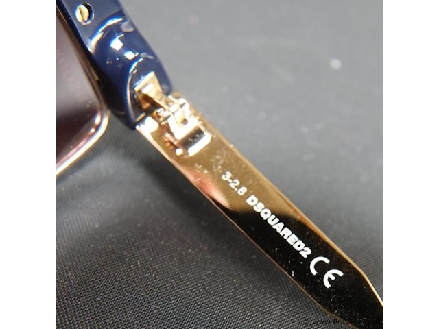 Dsquared dq 0288 52g donker havana - afbeelding 3 van  5