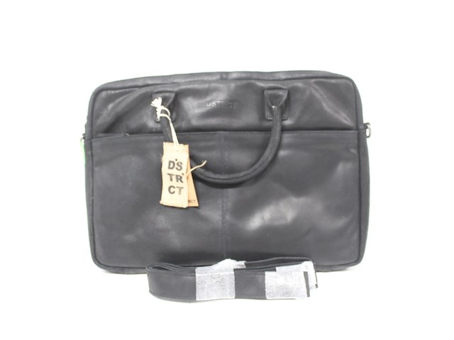 Dstrct fletcher street aktetas 17inch laptoptas zwart - afbeelding 4 van  5