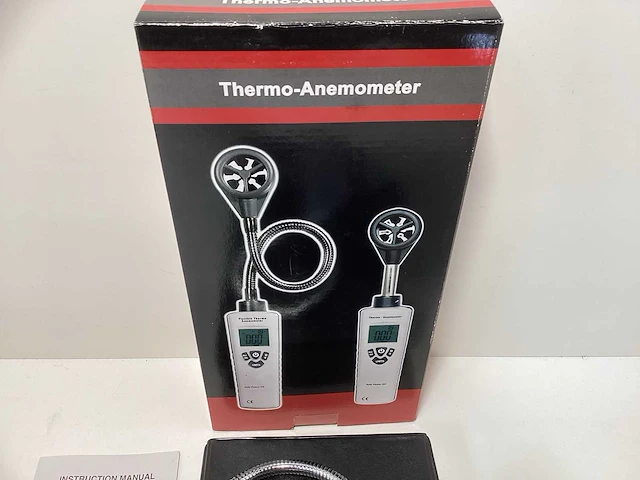 Dt-318 thermo-anemometer - digitaal display - k type sensoren - afbeelding 6 van  7