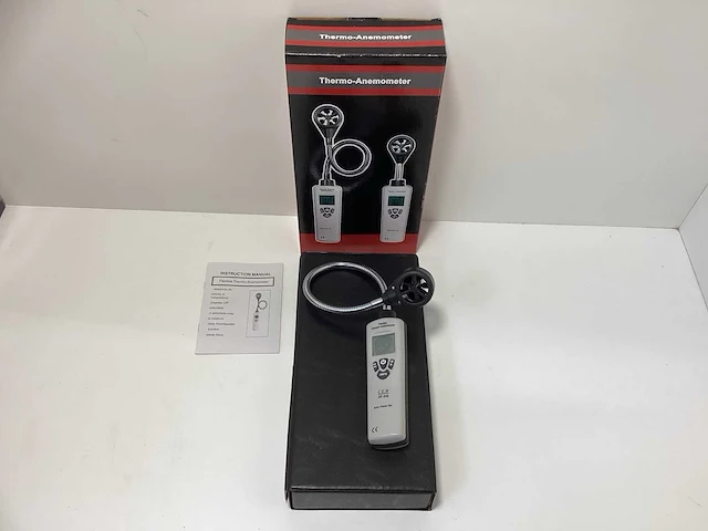 Dt-318 thermo-anemometer - digitaal display - k type sensoren - afbeelding 7 van  7