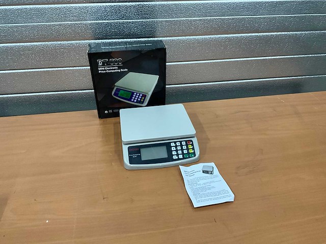 Dt-580 elektrische weegschaal - afbeelding 2 van  6