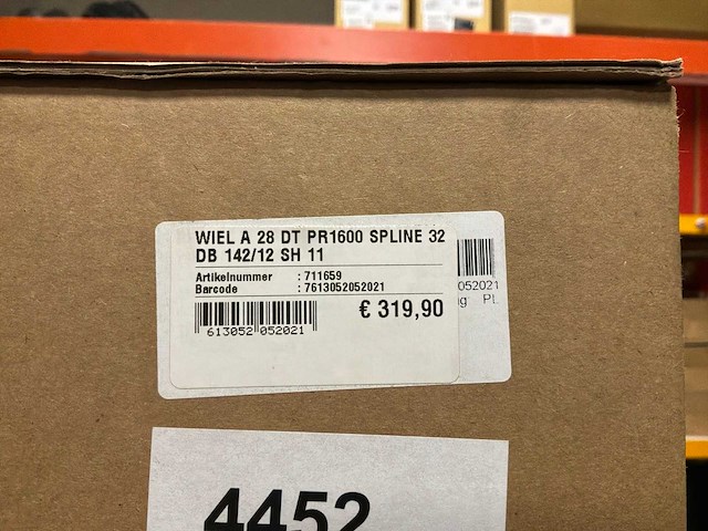 Dt swiss pr 1600 spline 622x18 velg - afbeelding 2 van  3