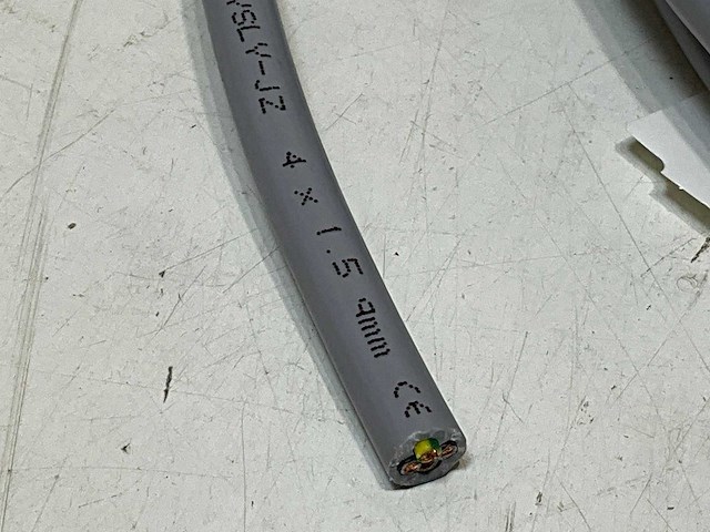 Dtc rol a 25mtr. stuurstroomkabel ysly-jz 4x1,5mm² - afbeelding 2 van  2