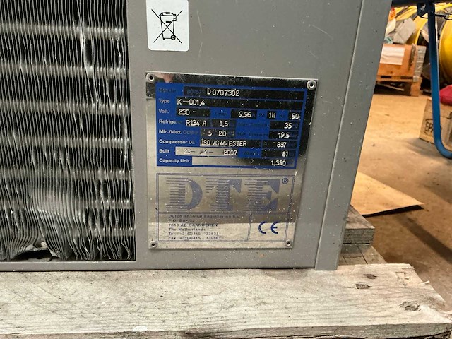 Dte k-0014 koelmachine - afbeelding 2 van  2