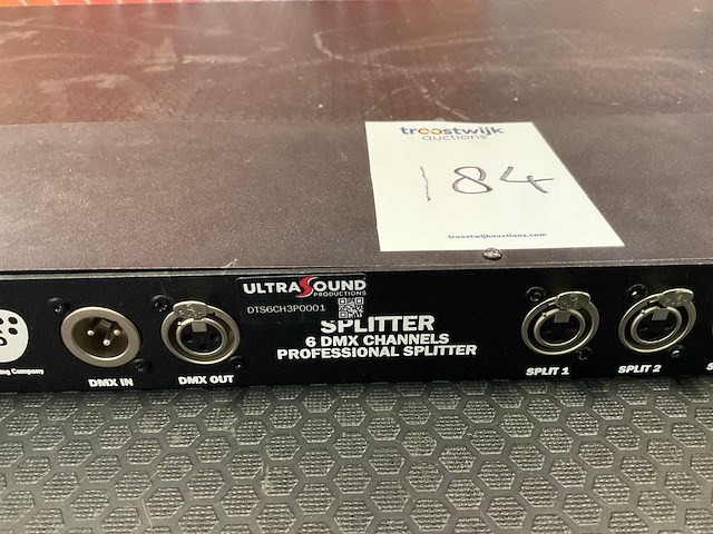 Dts 6-dmx channels dmx splitter - afbeelding 4 van  5