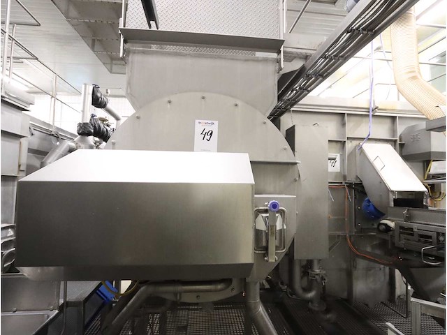 Dts dubbele rvs schroefblancheur opstelling - afbeelding 1 van  7