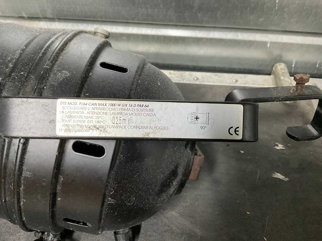 Dts mod par 64 feestverlichting retro - afbeelding 4 van  7