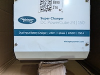 Dual input battery charger whisperpower, dc powercube 24vdc/150adc - afbeelding 4 van  8