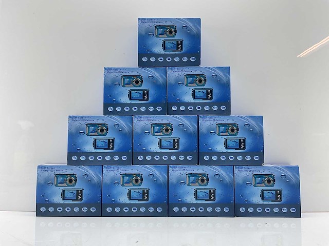 Dual screen waterproof camera - onderwatercamera (11x) - afbeelding 3 van  3