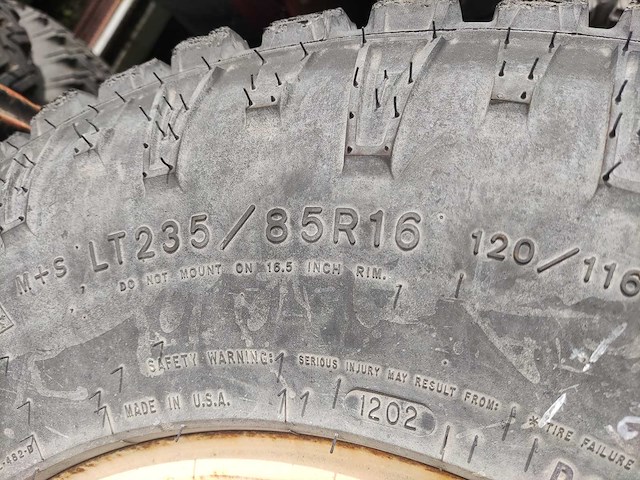 Dually - 16 inch 8x165,1 - velg (6x) - afbeelding 5 van  5