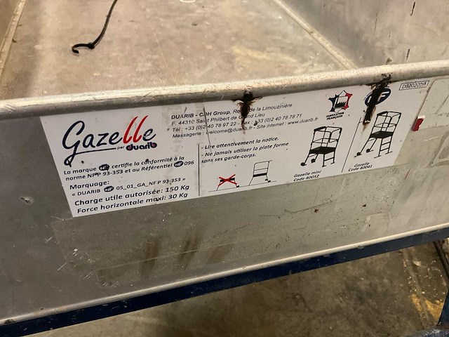 Duarib gazelle steiger - afbeelding 6 van  6