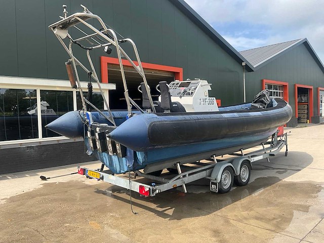 Duarry - cormoran 850 - rib rubberboot met trailer - afbeelding 2 van  12