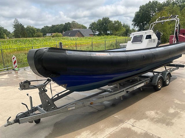 Duarry - cormoran 850 - rib rubberboot met trailer - afbeelding 4 van  12