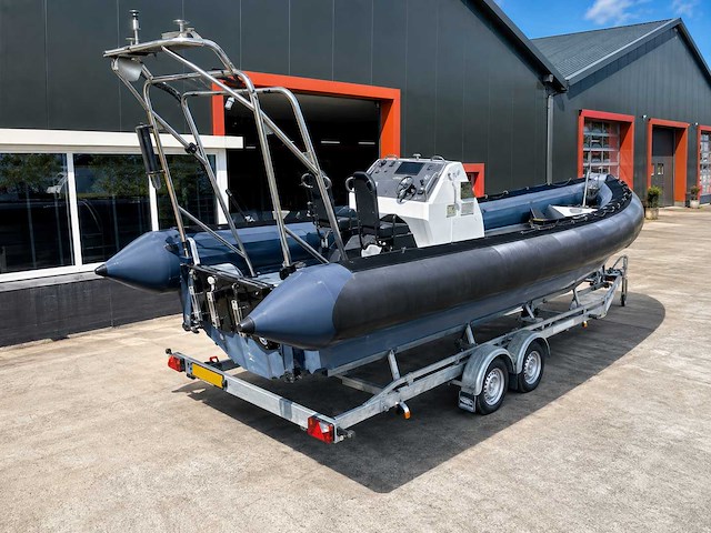 Duarry - cormoran 850 - rib rubberboot met trailer - afbeelding 1 van  12