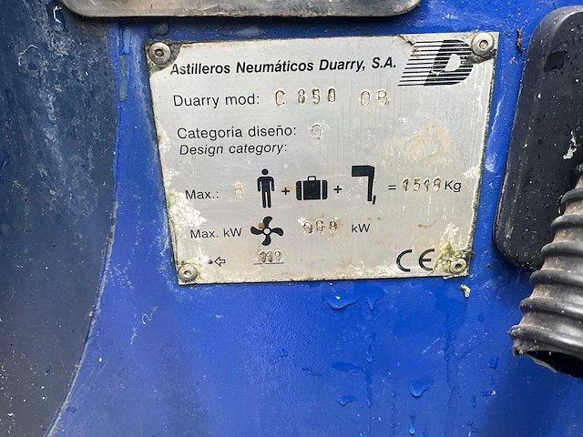 Duarry - cormoran 850 - rib rubberboot - afbeelding 17 van  39