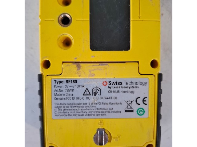 Dubbel afschot laser roterend, leica, rugby 880, 2016 - afbeelding 6 van  7