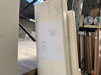 Dubbel deurkozijn, grijs gespoten hillhout - afbeelding 5 van  5