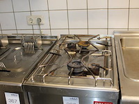 Dubbel gasfornuis palux afm. 40 x 65 x 30 cm. - afbeelding 2 van  2