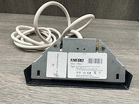 Dubbel hoekstopcontact thebo mat zwart - afbeelding 3 van  3