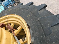 Dubbel lucht wielen voor loader - afbeelding 3 van  4