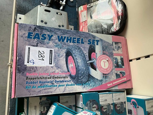 Dubbel neuswiel set (2x) - afbeelding 2 van  4