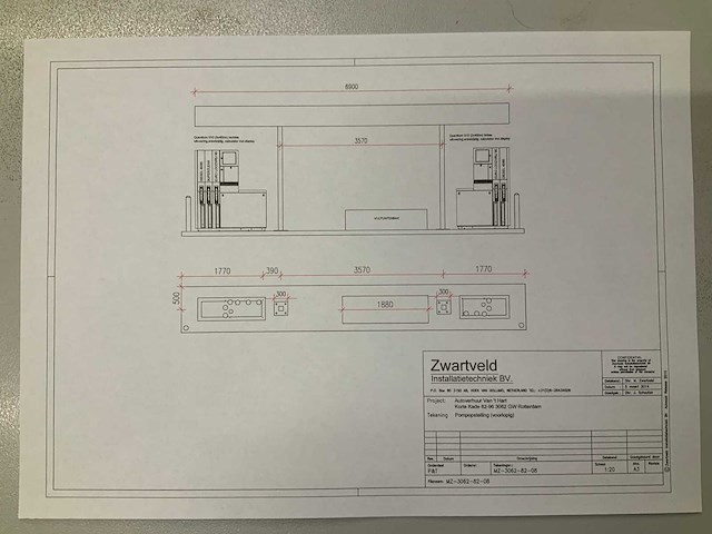 Dubbel pompstation met luifel - afbeelding 25 van  31