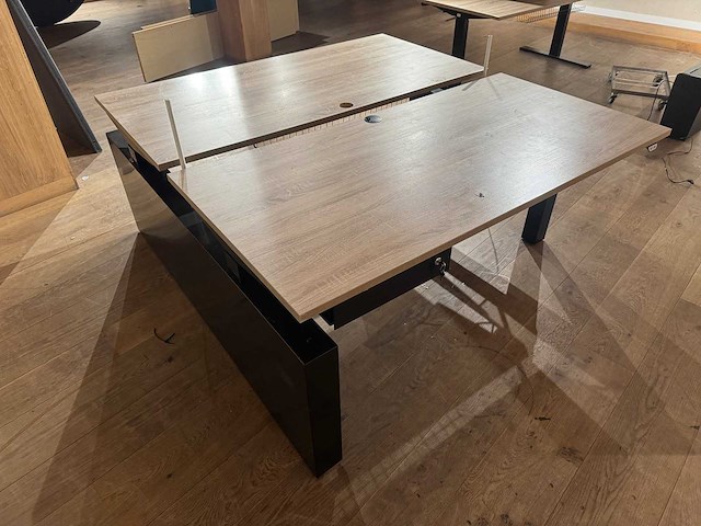 Dubbel zitsta bureau eleketrische - afbeelding 2 van  7