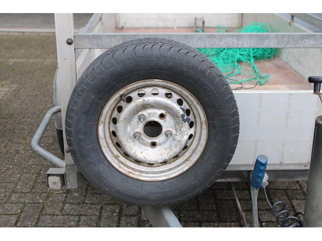 Dubbelassige aanhanger hapert k met kenteken ws-36-np. datum eerste toelating 21-08-1997. - afbeelding 5 van  9
