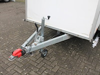 Dubbelassige aanhangwagen saris c2700 met gesloten opbouw met kenteken 16-wk-rp. datum eerste toelating 27... - afbeelding 2 van  6