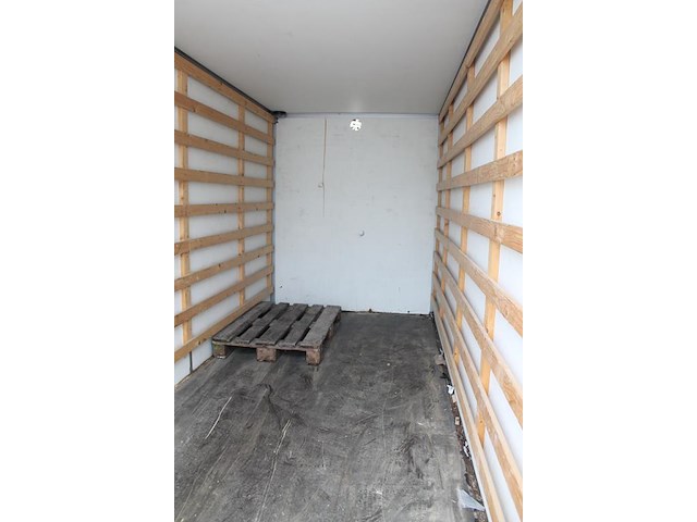 Dubbelassige aanhangwagen saris c2700 met gesloten opbouw met kenteken 16-wk-rp. datum eerste toelating 27... - afbeelding 4 van  6