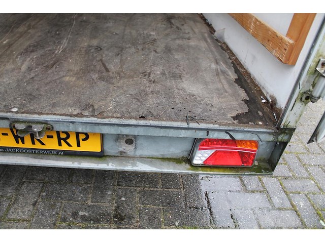 Dubbelassige aanhangwagen saris c2700 met gesloten opbouw met kenteken 16-wk-rp. datum eerste toelating 27... - afbeelding 6 van  6