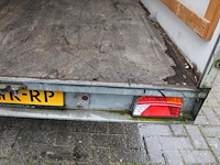Dubbelassige aanhangwagen saris c2700 met gesloten opbouw met kenteken 16-wk-rp. datum eerste toelating 27... - afbeelding 6 van  6