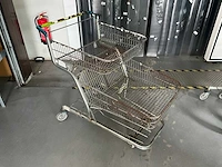 Dubbeldeks winkelwagen (5x) - afbeelding 3 van  3
