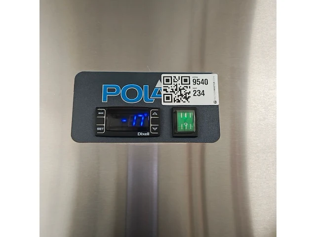 Dubbeldeurs vrieskast, polar, rvs - afbeelding 4 van  7