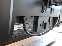 Dubbele 24 inch monitor iiyama op beugel met toetsenbord en muis. - afbeelding 2 van  3