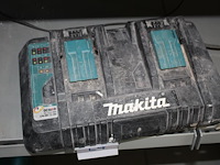 Dubbele acculader makita dc18rd. - afbeelding 2 van  2