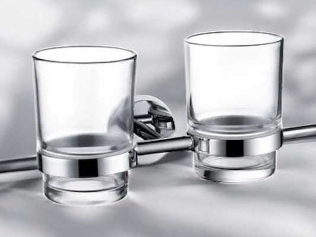 Dubbele bekerhouder wandbevestiging - afbeelding 1 van  5