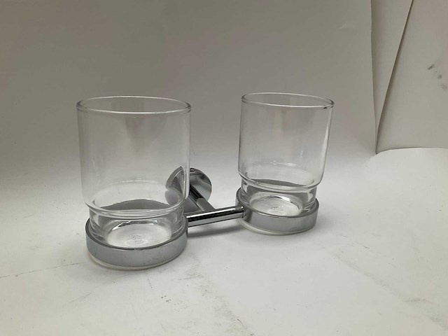 Dubbele bekerhouder wandbevestiging - afbeelding 4 van  5