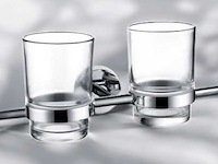 Dubbele bekerhouder wandbevestiging - afbeelding 1 van  5