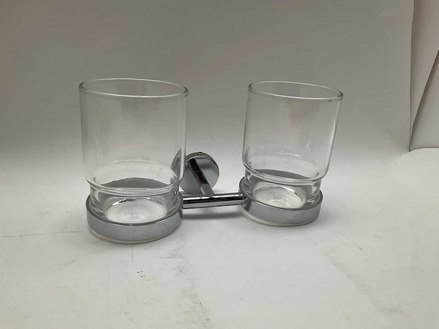 Dubbele bekerhouder wandbevestiging - afbeelding 2 van  5