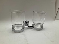 Dubbele bekerhouder wandbevestiging - afbeelding 2 van  5