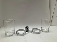 Dubbele bekerhouder wandbevestiging - afbeelding 5 van  5