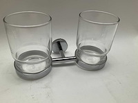 Dubbele bekerhouder wandbevestiging - afbeelding 3 van  5