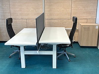 Dubbele bureau-opstelling - afbeelding 1 van  6