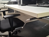 Dubbele bureauopstelling met 2x bureaustoel - afbeelding 3 van  7