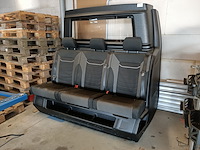 Dubbele cabine bank met tussenschot, breedte ca. 165 cm - afbeelding 3 van  9