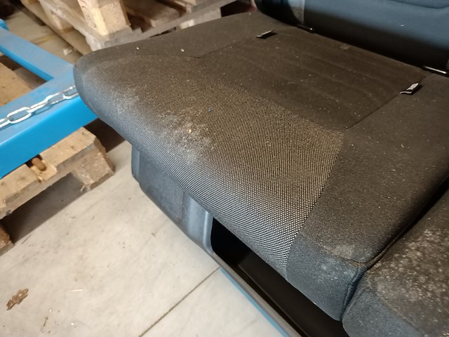 Dubbele cabine bank met tussenschot, breedte ca. 165 cm - afbeelding 4 van  9