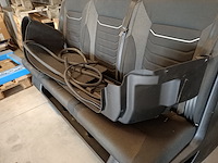 Dubbele cabine bank met tussenschot, breedte ca. 165 cm - afbeelding 8 van  9