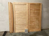 Dubbele deur in kozijn - 224x210 cm - afbeelding 2 van  6